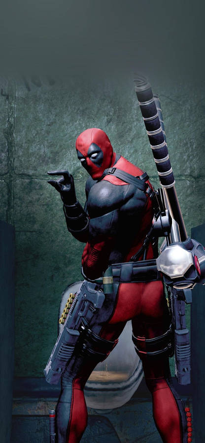 Deadpool Marvel Iphone X Wallpaper