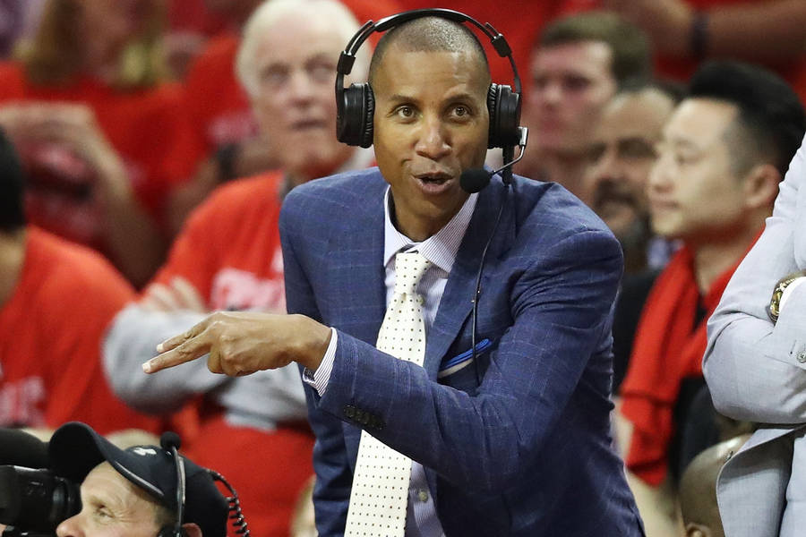 Dedicated Coach Reggie Miller Wallpaper