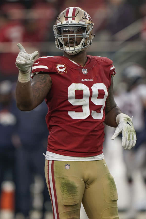 Deforest Buckner American Football Defensive Lineman Wallpaper