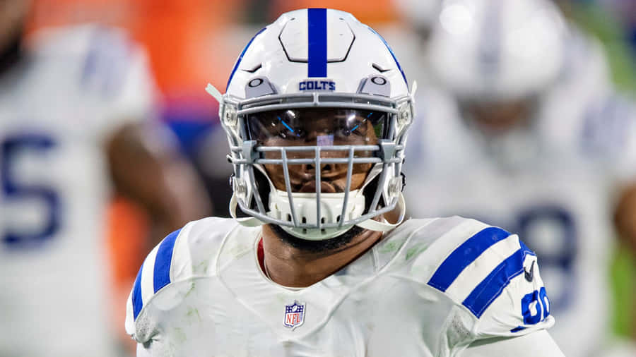 Deforest Buckner Serious Face White Helmet Wallpaper