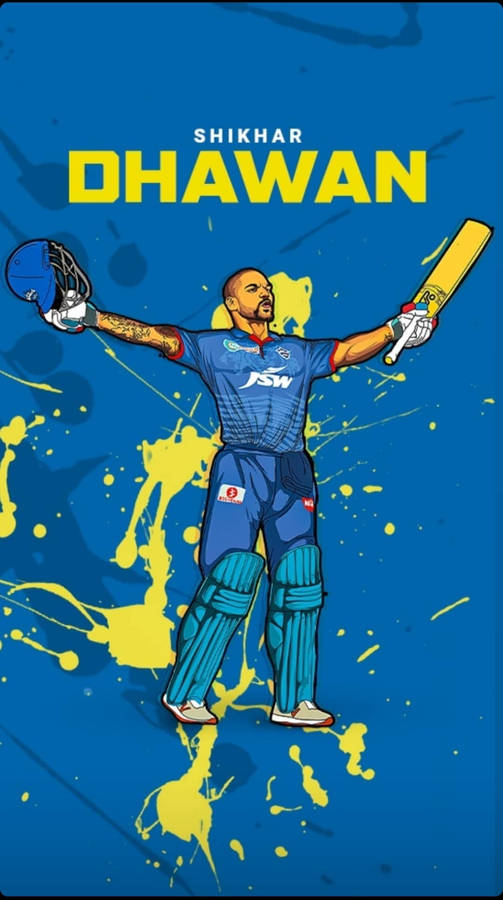 Delhi Capitals Digital Art Wallpaper