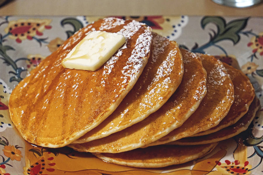 Delicious Buttermilk Pancakes Wallpaper