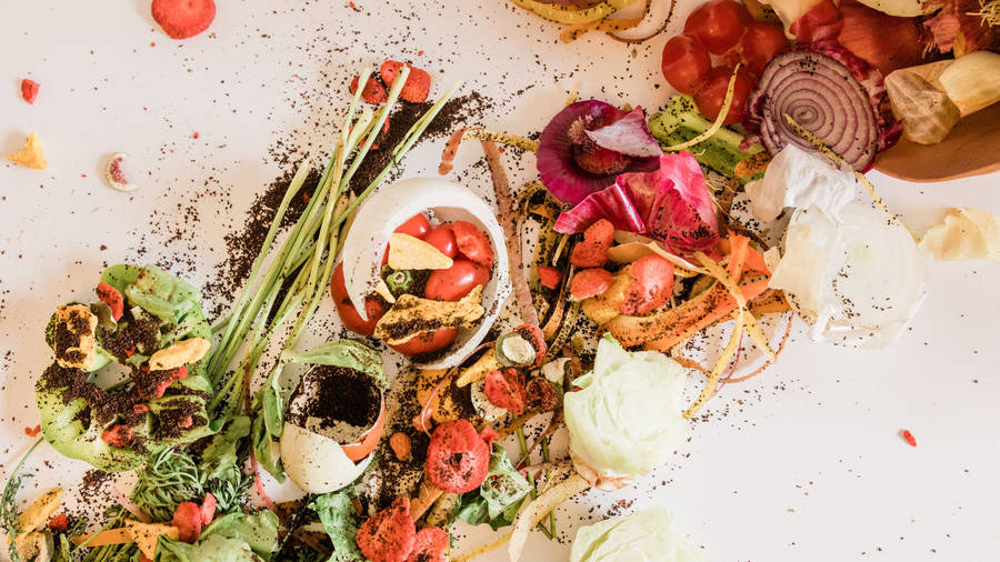 Delicious Mexican Style Burrito Wallpaper