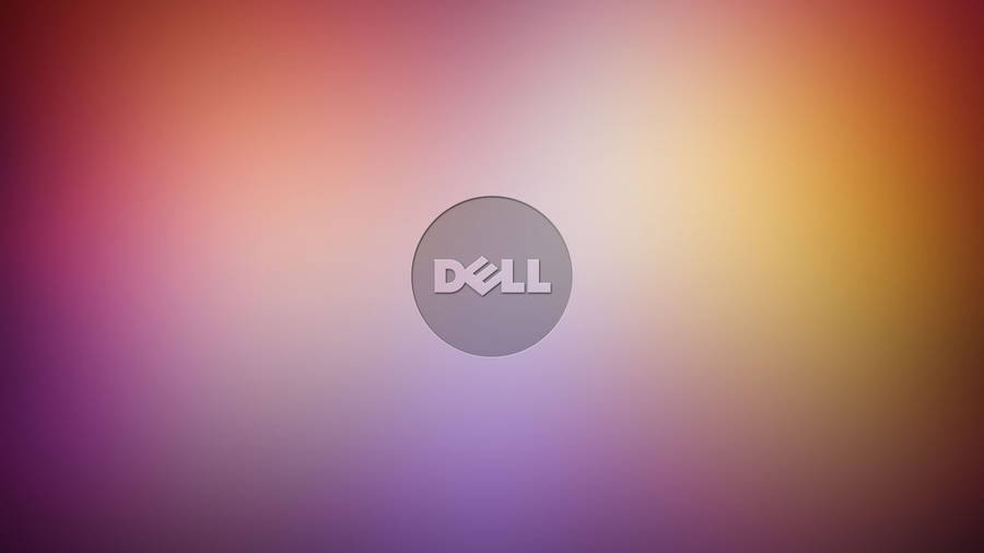 Dell Laptop Blurry Gradient Wallpaper