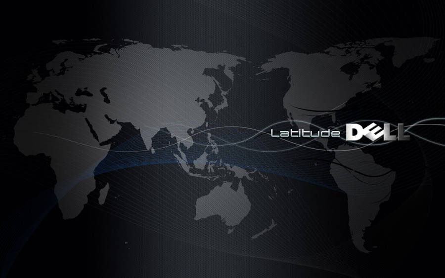Dell Latitude World Map Wallpaper