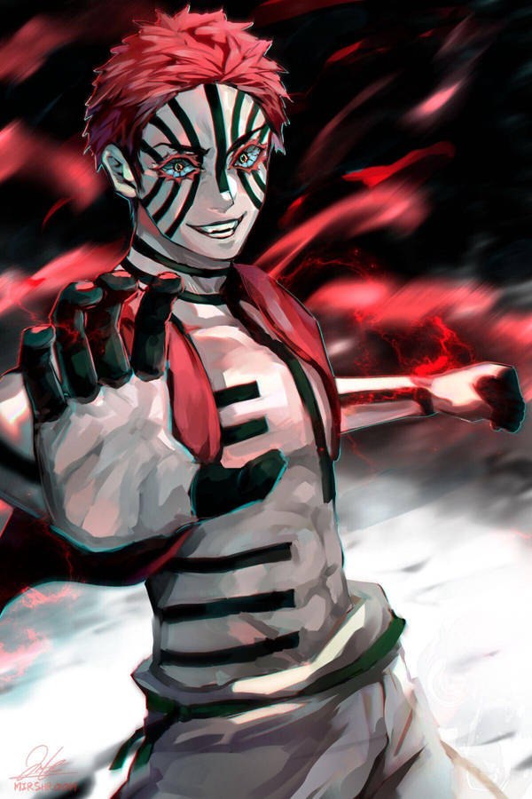 Demon Slayer Akaza Wallpaper