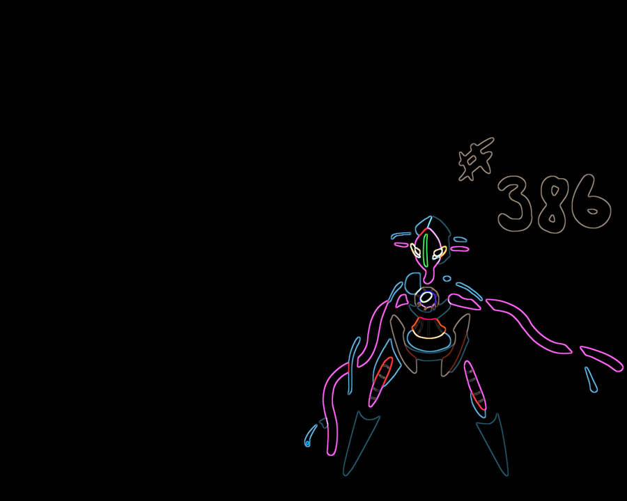 Deoxys 386 Wallpaper