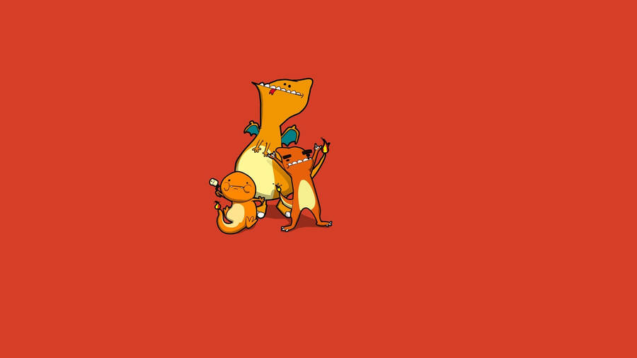 Derpy Charmander 1920 X 1080 Simple Wallpaper