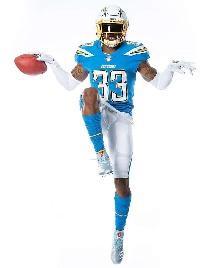 Derwin James Photoshoot Los Angeles Chargers Safety Wallpaper