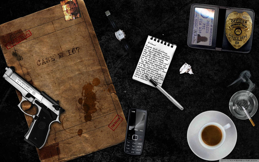 Detective Paraphernalia High Definition Wallpaper