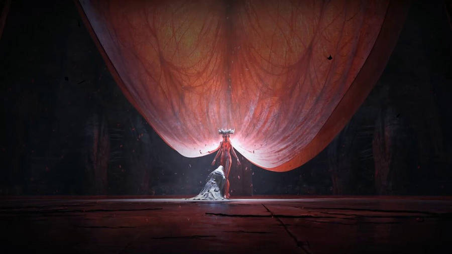 Diablo 4 Lilith Blood Cloak Wallpaper