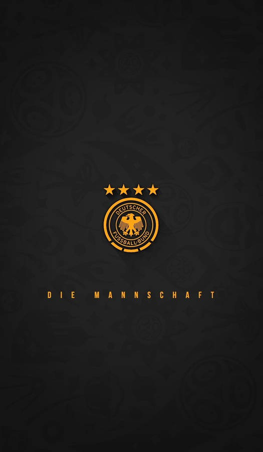 Die Mannschaft Germany National Football Team Logo Wallpaper