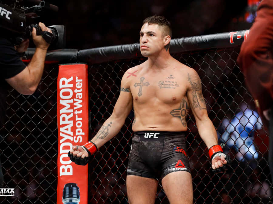 Diego Sanchez In The Cage Fighter Wallpaper