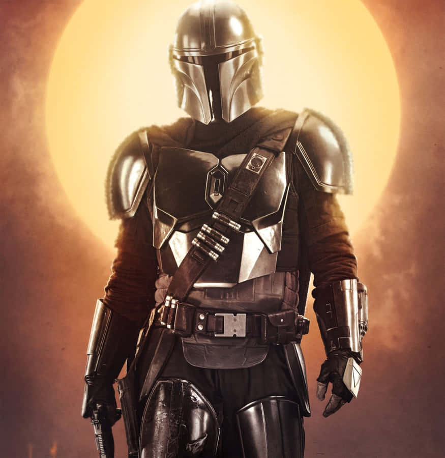 Din Djarin The Mandalorian Iphone Wallpaper