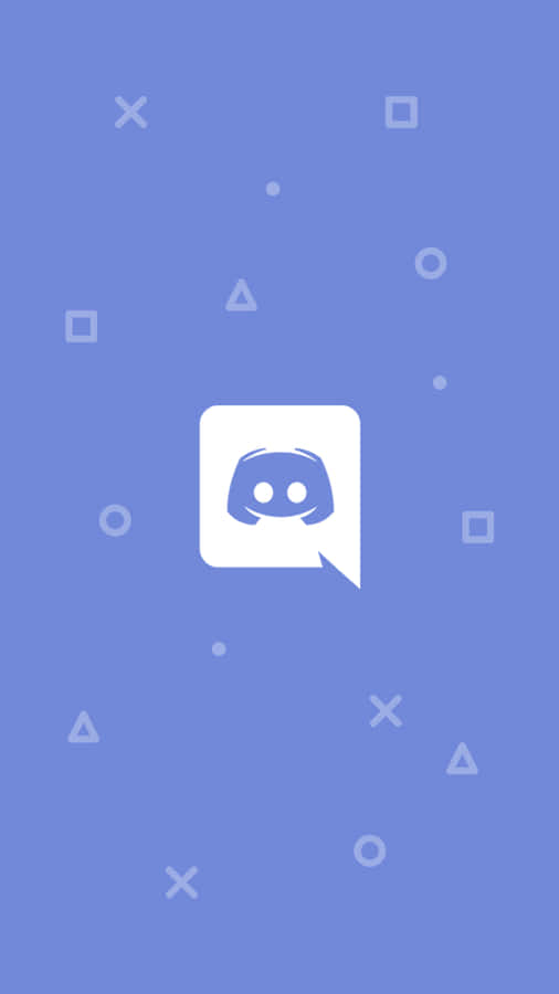 Discord Logo Simple Phone Wallpaper