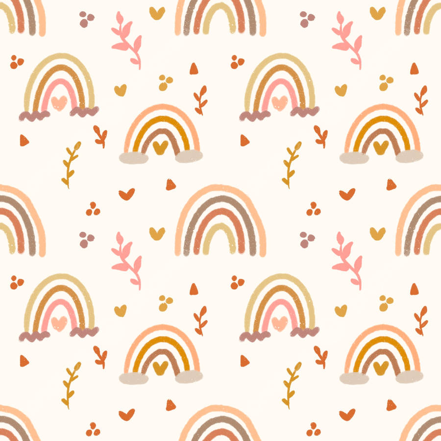 Discover A Burst Of Colors With Boho Rainbow Wallpaper