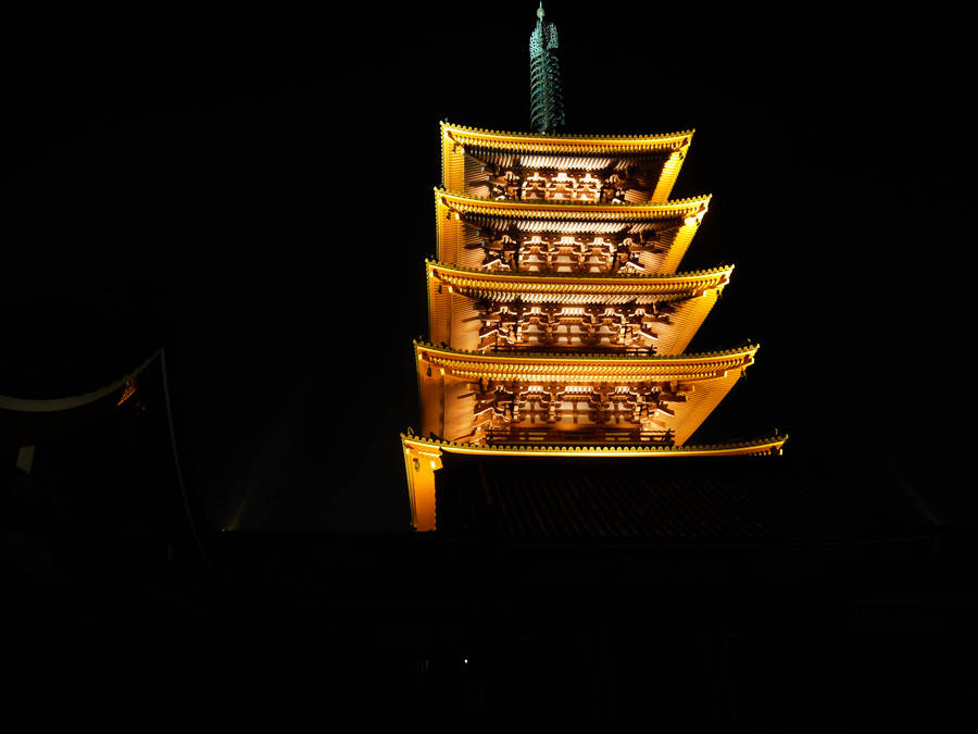 Discover Peace At This Minimalist Japanese Temple In Tokyo Wallpaper