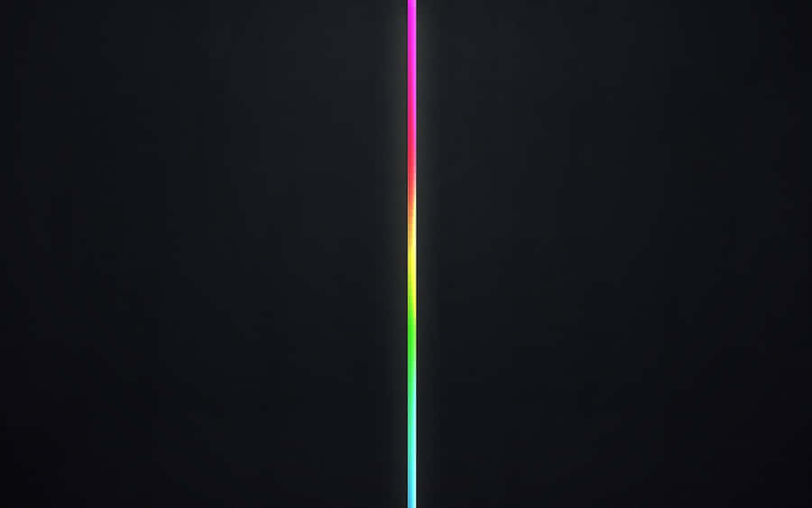 Discover The Beauty Of The Colors Of A Black Rainbow Wallpaper