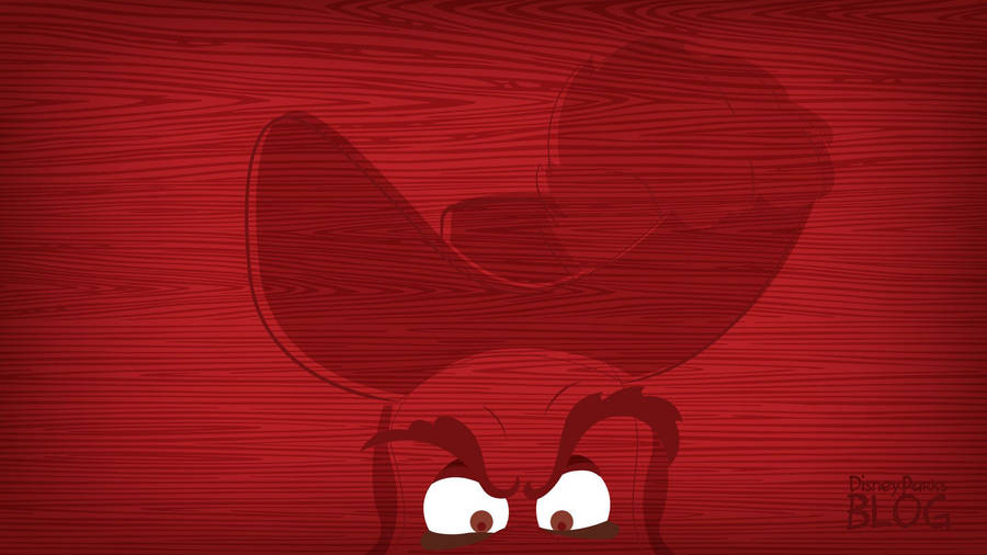 Disney Villain In Red Wallpaper