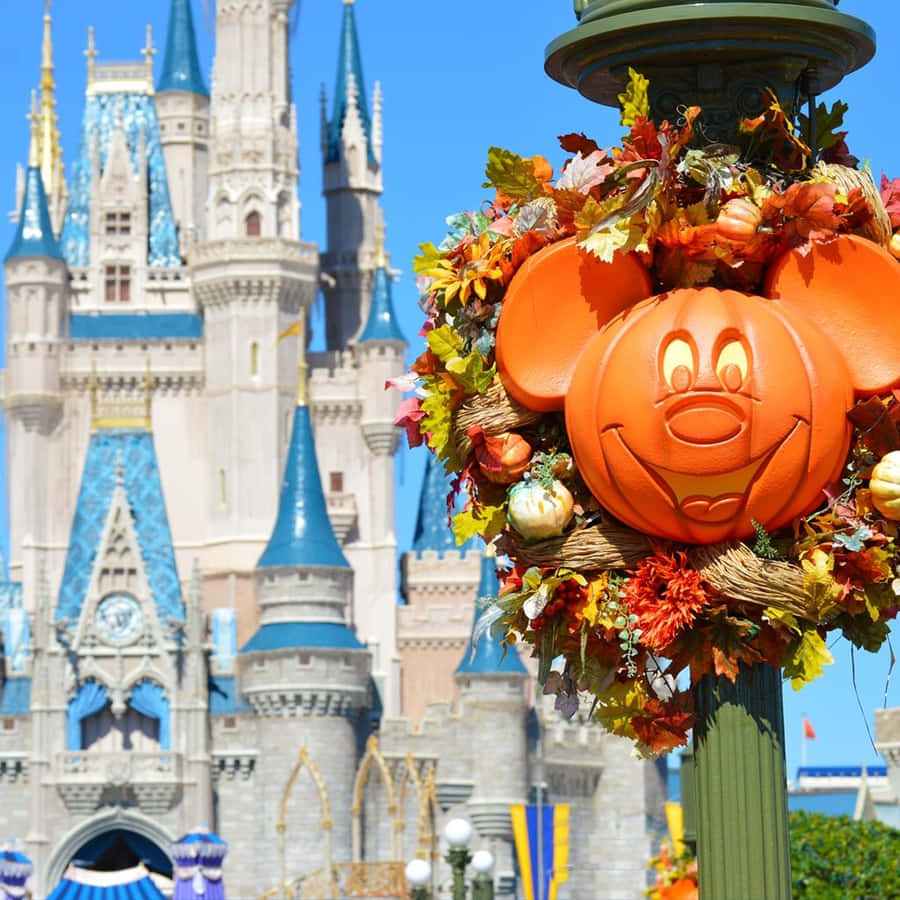 Disney World Halloween Celebration Iphone Wallpaper