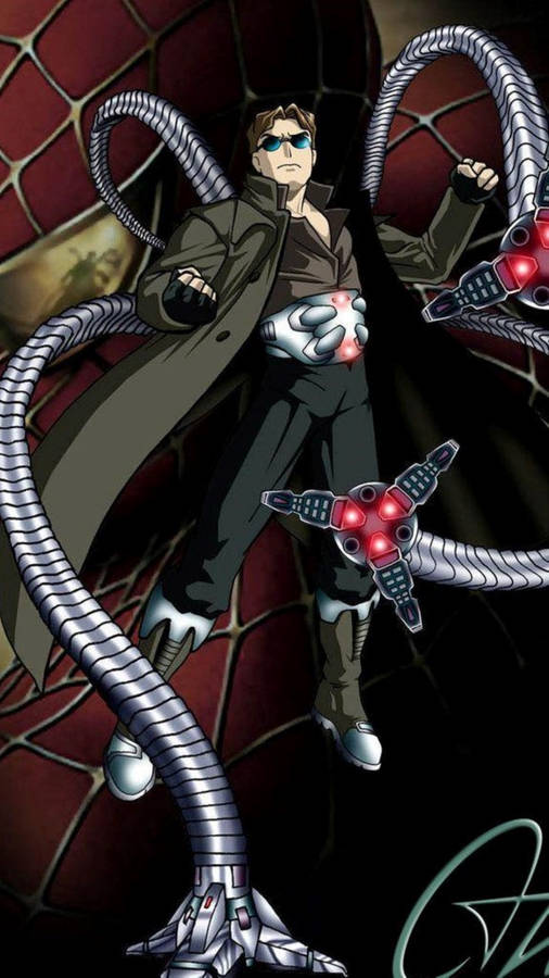 Doctor Octopus Animated Art Wallpaper