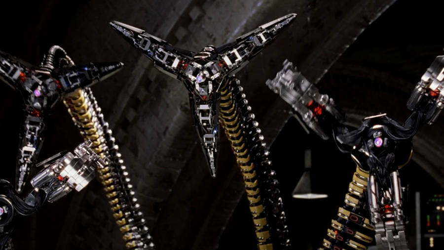 Doctor Octopus Tentacles Close-up Wallpaper