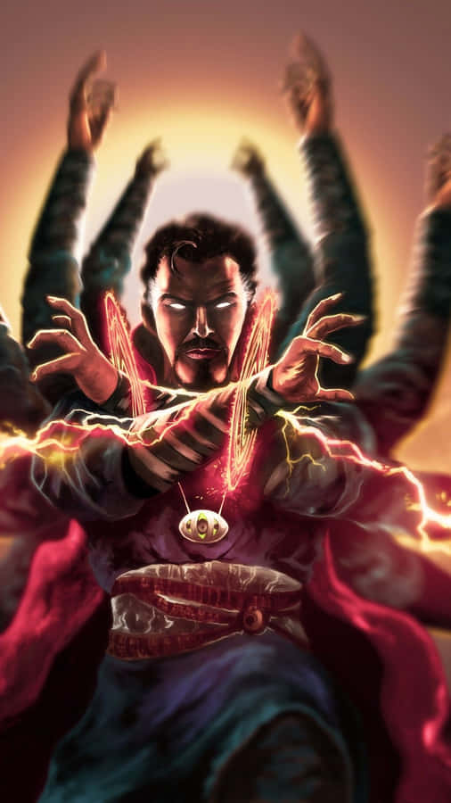 Doctor Strange Takes On An Unforgettable Journey In The Highly Anticipated Sequel, Doctor Strange 2 Wallpaper