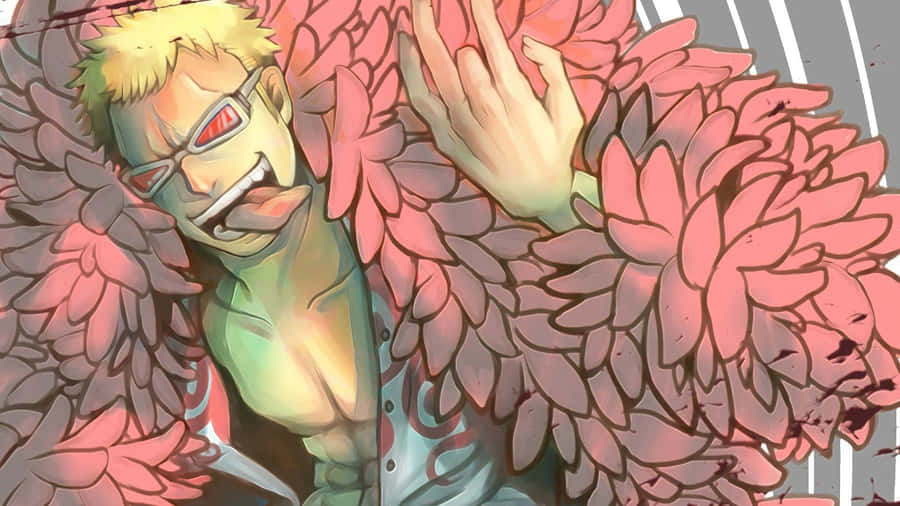 Doflamingo One Piece Anime Artwork Wallpaper