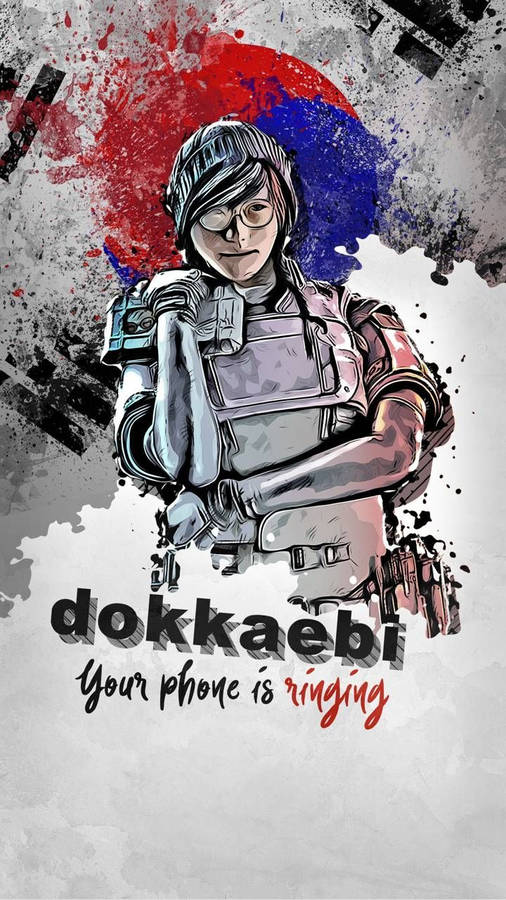 Dokkaebi Rainbow Six Siege South Korea Flag Wallpaper