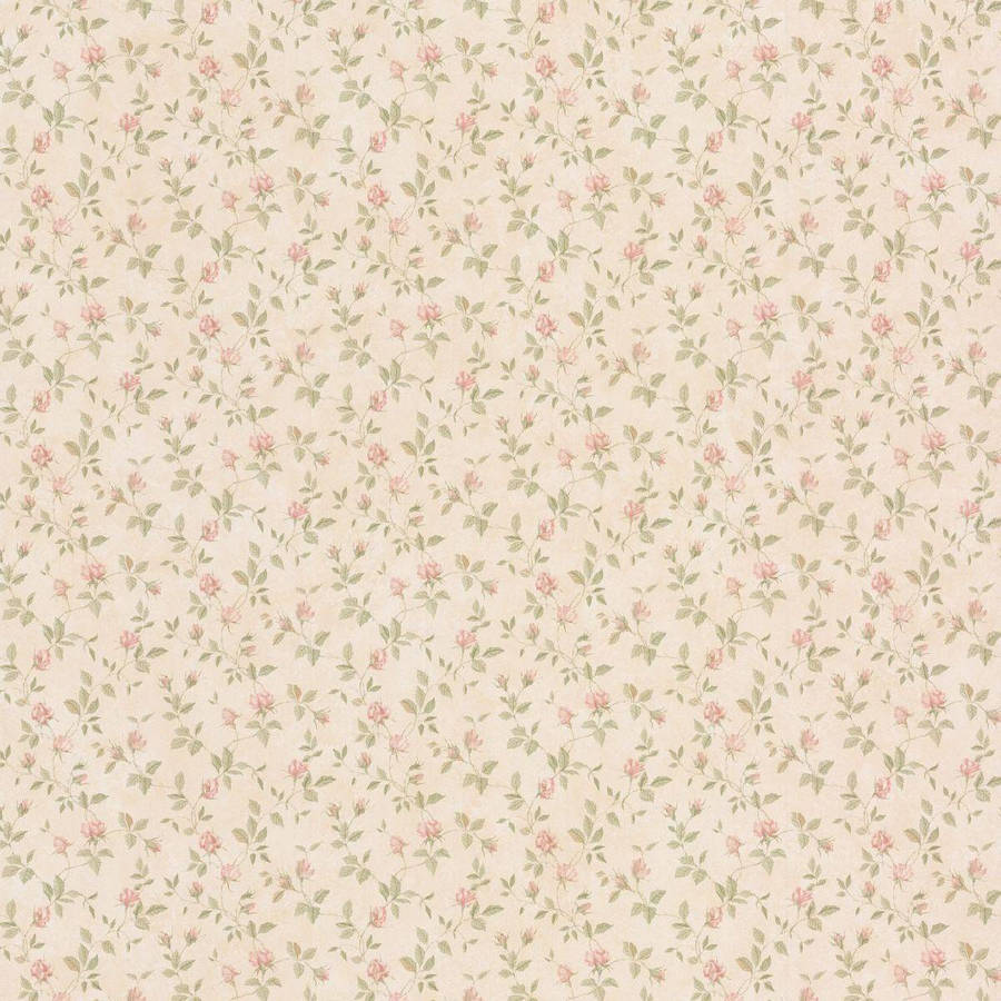 Dollhouse Vintage Rose Wall Covering Wallpaper