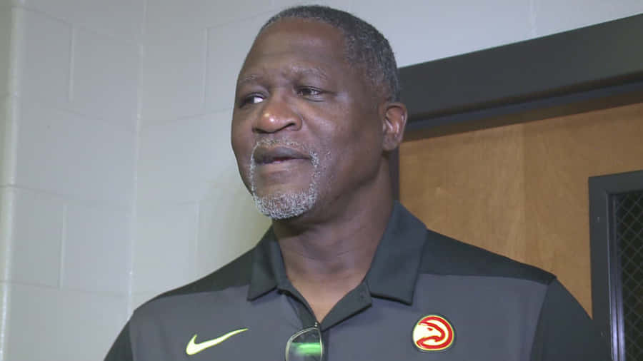 Dominique Wilkins Former Basketball Player Interview Wallpaper