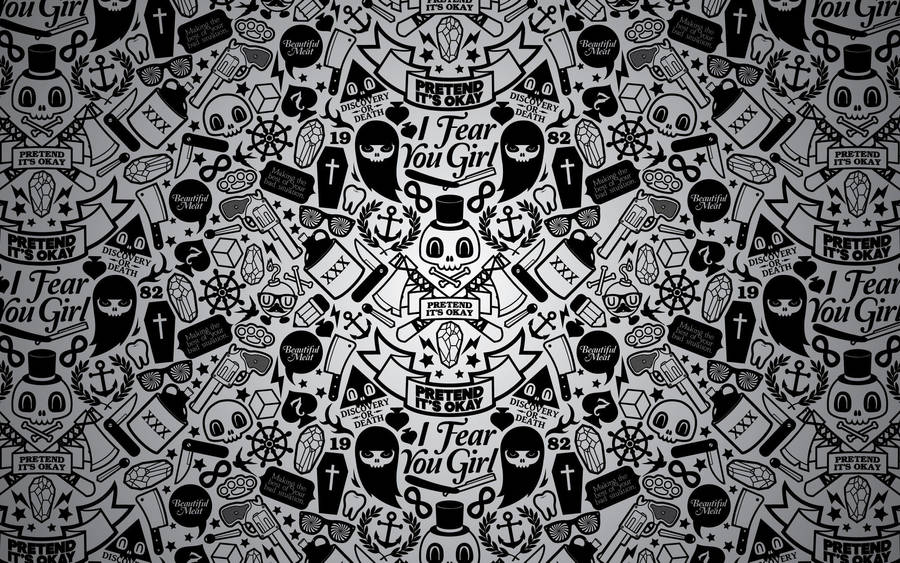 Don't Be Scared, Face The Darkness Wallpaper