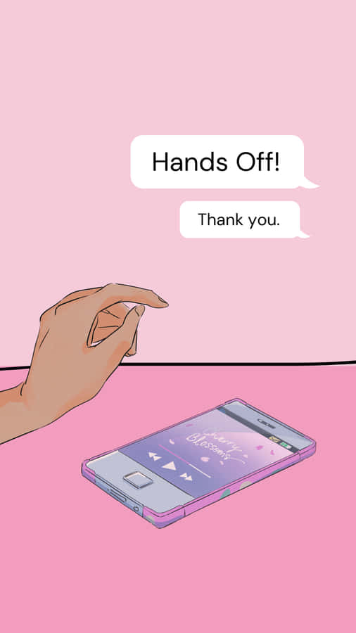 Don't Let Your Phone Get The Better Of You Wallpaper