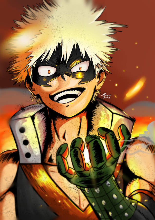 Download Bakugou Wallpaper Wallpaper