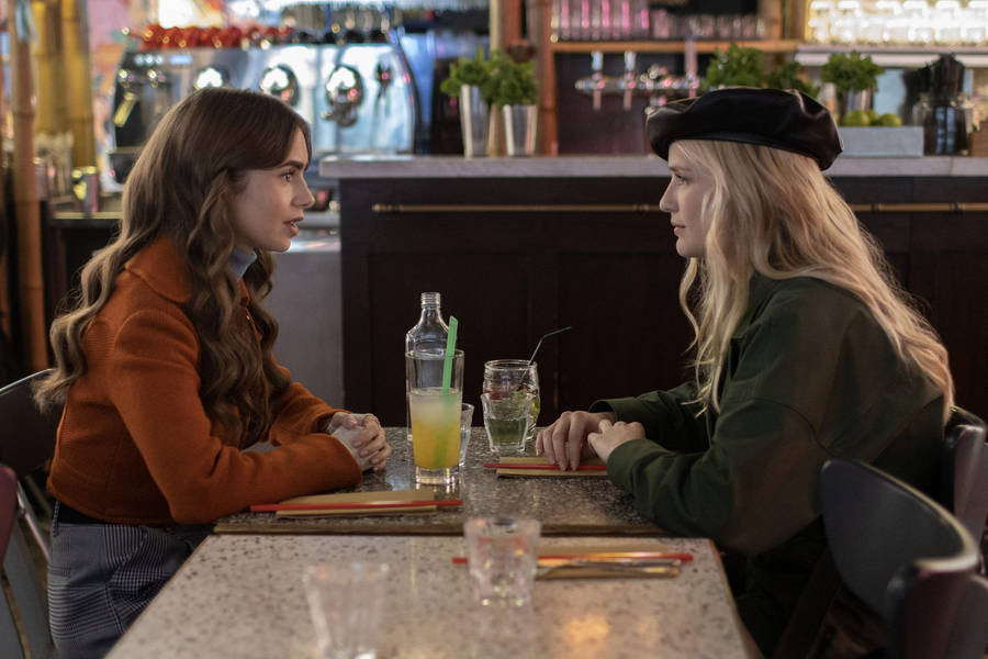 Download Emily In Paris Wallpaper Wallpaper