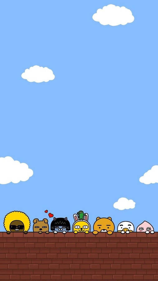 Download Kakao Friends Wallpaper Wallpaper