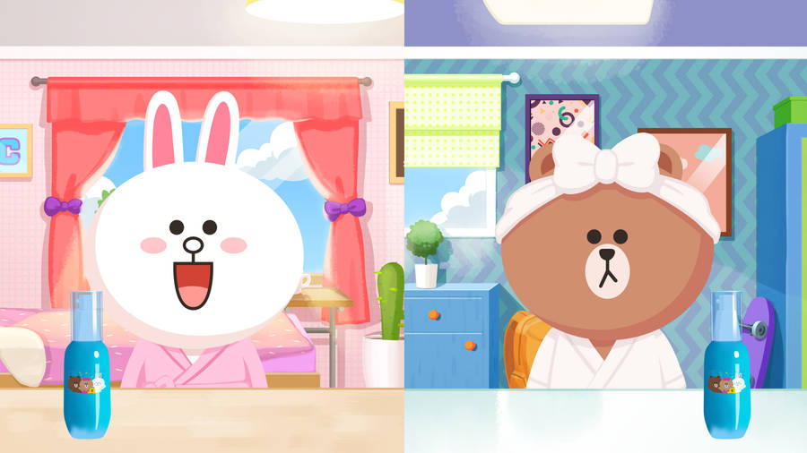 Download Line Friends Wallpaper Wallpaper