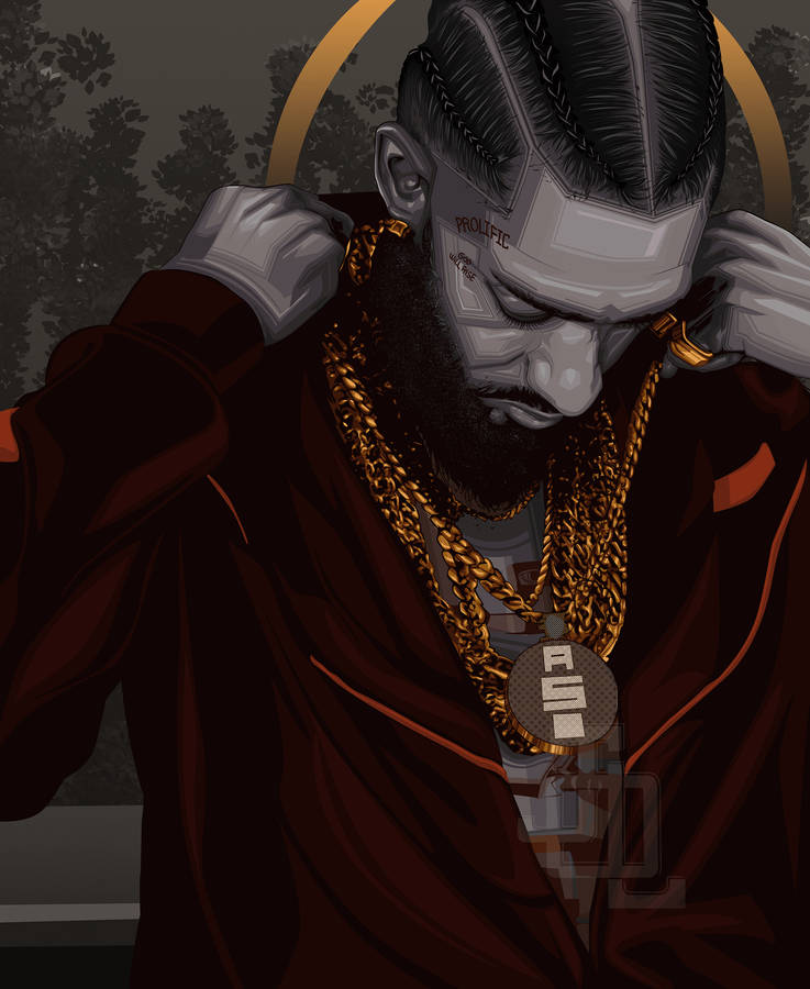 Download Nipsey Hussle Wallpaper Wallpaper