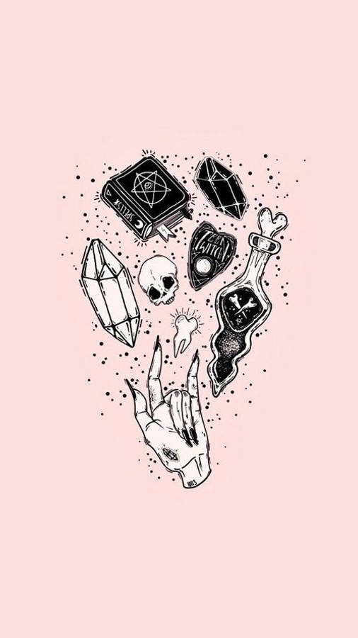 Download Pastel Goth Wallpaper Wallpaper