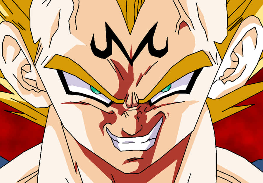 Dragon Ball Majin Vegeta Smile Wallpaper