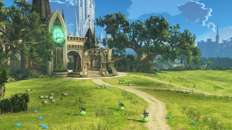Dragon Quest Heroes 2 Outskirts Wallpaper