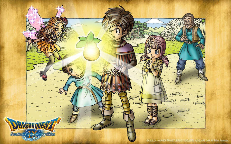 Dragon Quest Ix: Sentinels Of The Starry Skies Wallpaper