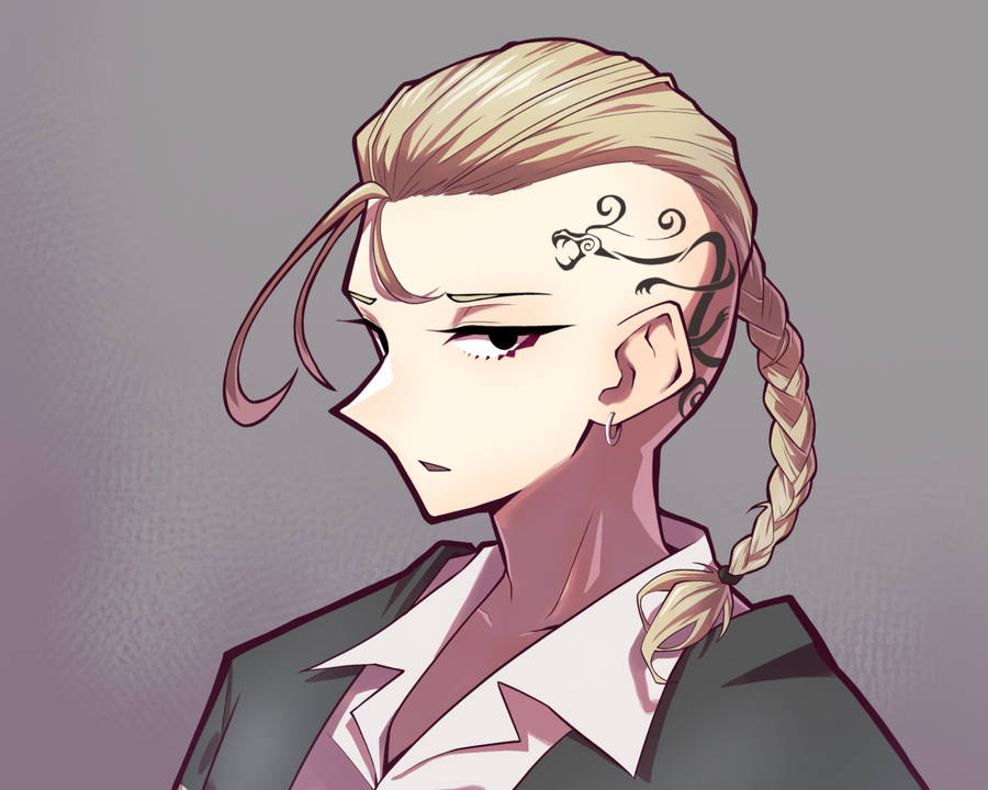 Draken Tokyo Revengers Suit Wallpaper