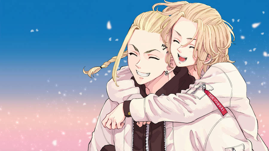 Draken Tokyo Revengers With Mikey Wallpaper