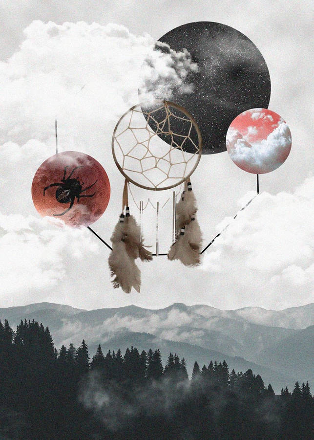Dream Catcher Planets Wallpaper