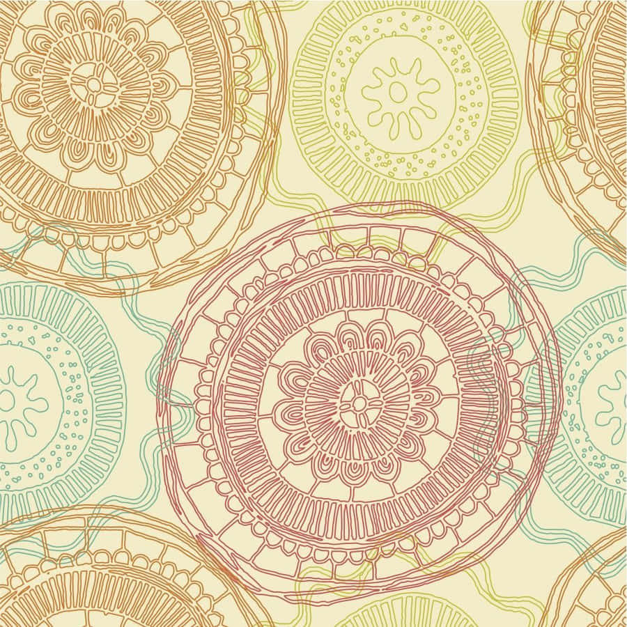 Dreamy Boho Pastel Aesthetic Wallpaper