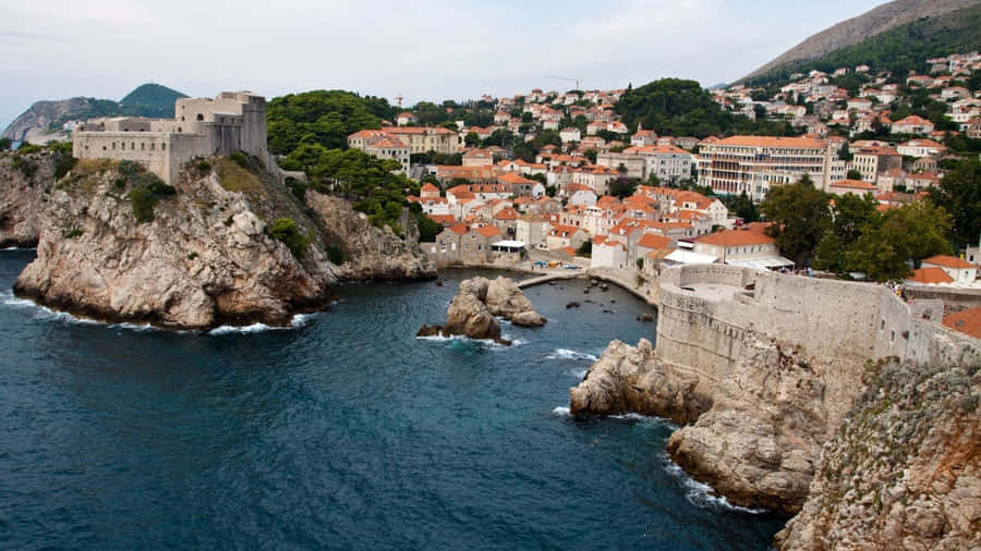 Dubrovnik Maritime Seaport Center Wallpaper
