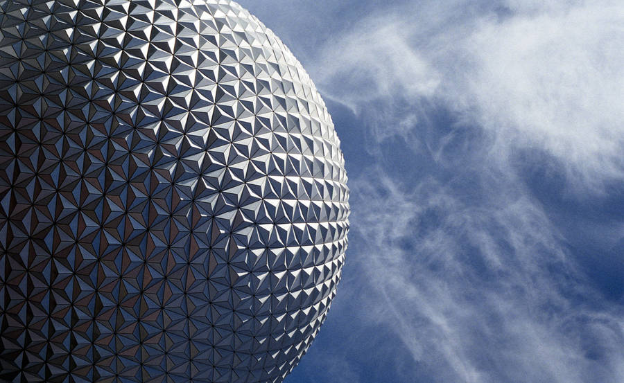 Dynamic Dome Disney World Theme Park Wallpaper