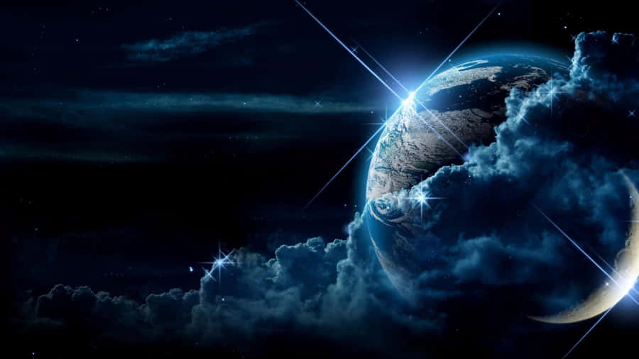 Earth In Space Wallpapers Wallpaper