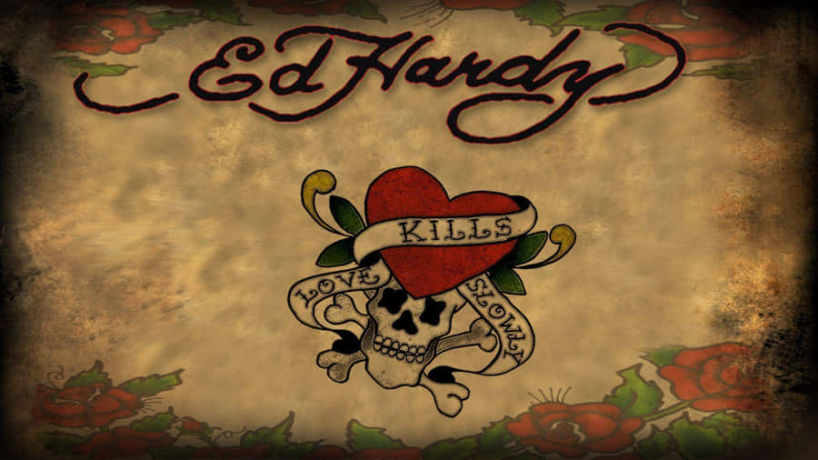 Ed Hardy Heart Wallpaper